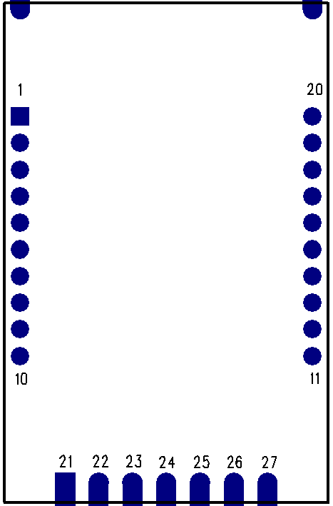 LoRa模塊塊引腳定義